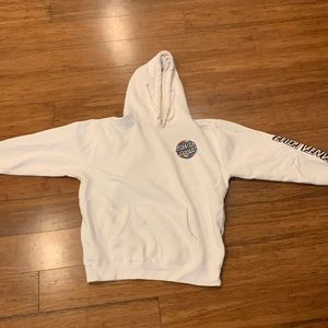 White Santa Cruz Hoodie